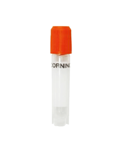 HIV container (screw-out cap tube)